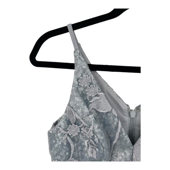Dress the Population dress Tatum Embroidered floral sequin minidress X-Small XS - Picture 2 of 8